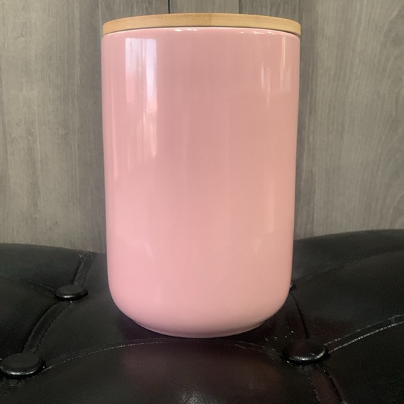 New Hello Kitty Pink Skeleton Halloween Ceramic Canister Cookie Snack Candy Jar - Picture 4 of 9